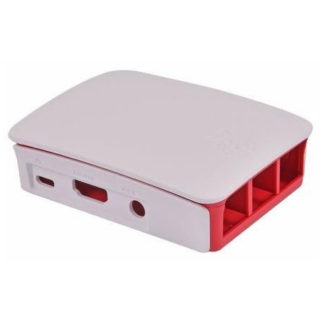 Official Raspberry Pi 3 Case White - Durable, Sleek & Perfect for Your Pi Project